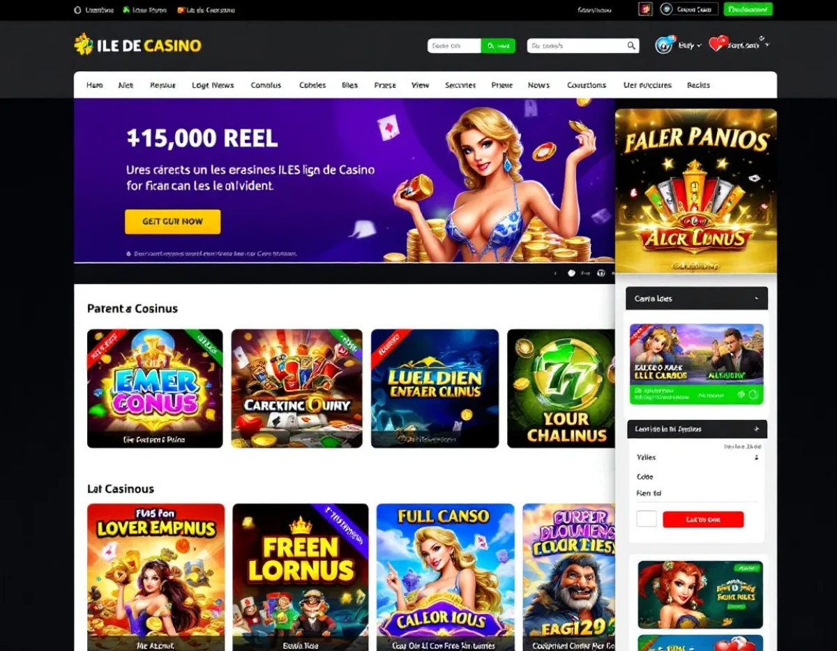 Ile de Casino : Le Site Incontournable pour Gagner de l'Argent Réel en France