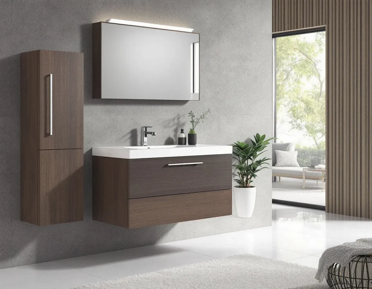 La Hauteur Idéale pour un Meuble de Salle de Bain Moderne et Fonctionnel